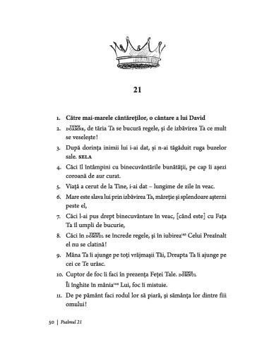 Cartea Psalmilor. Psalmii 1-50...