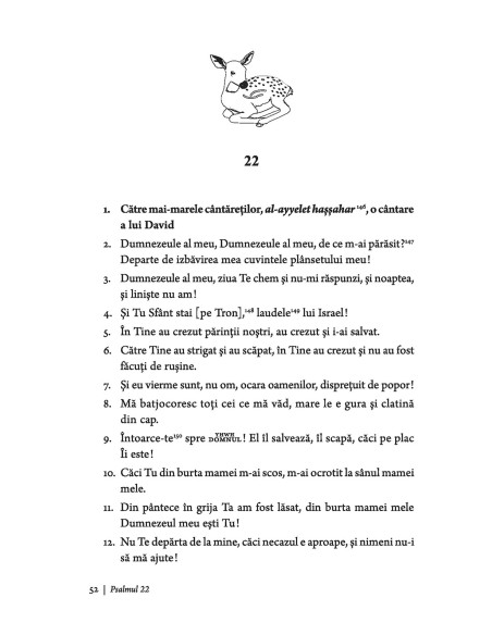 Cartea Psalmilor. Psalmii 1-50 (ediţie bilingvă)