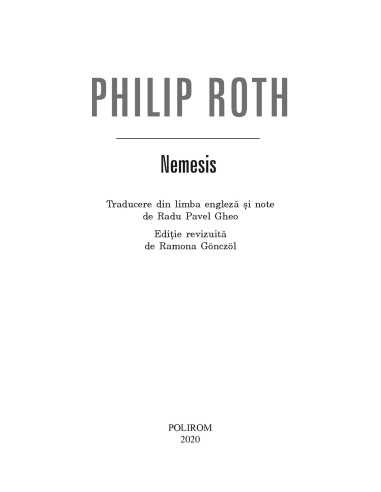 Nemesis (ediţia 2020) Nemesis (ediţia 2020)