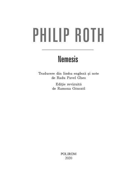Nemesis (ediţia 2020)
