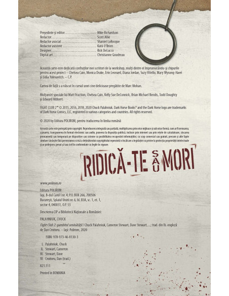 Fight Club 2. Gambitul seninătăţii (roman grafic)