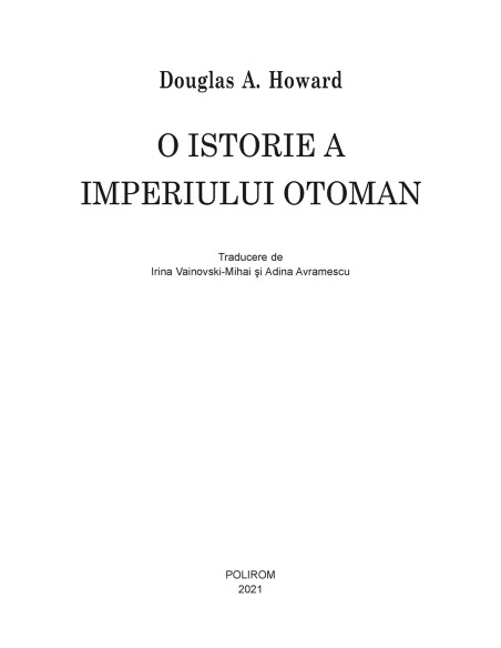 O istorie a Imperiului Otoman