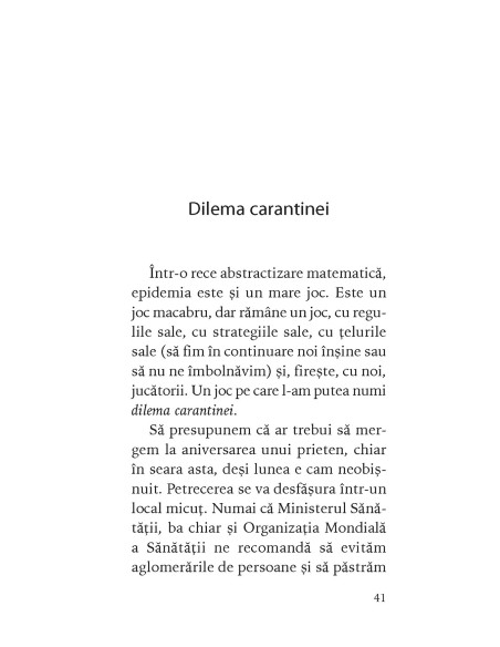 În vremea contaminării