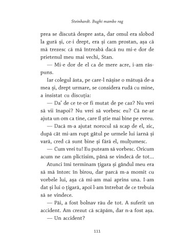 Steinhardt. Bughi mambo rag Steinhardt. Bughi mambo rag