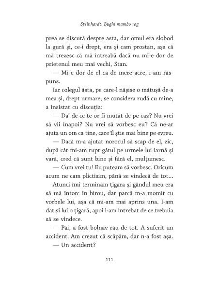 Steinhardt. Bughi mambo rag