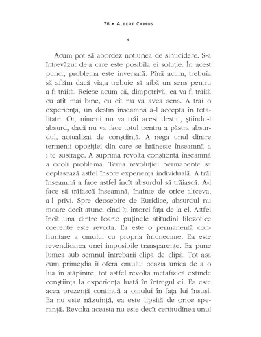 Mitul lui Sisif Mitul lui Sisif