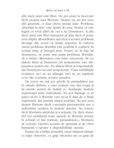 Mitul lui Sisif Mitul lui Sisif