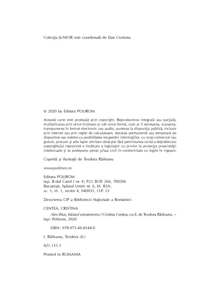 Alex Blue, băiatul extraterestru