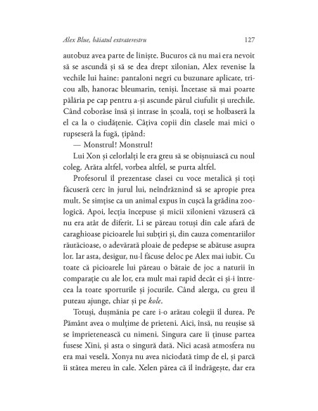 Alex Blue, băiatul extraterestru