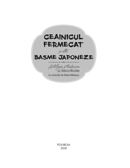 Ceainicul fermecat şi alte basme japoneze