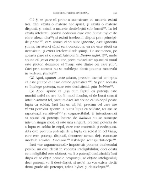 Despre sufletul rațional (ediție bilingvă)