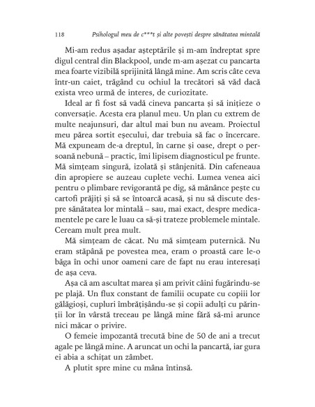 Psihologul meu de c***t și alte povești despre sănătatea mintală