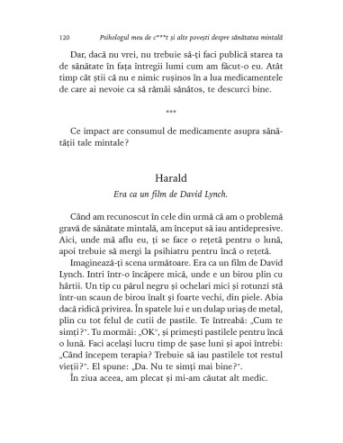 Psihologul meu de c***t și alte...