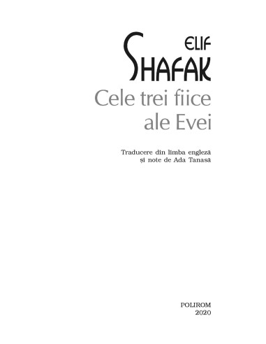 Cele trei fiice ale Evei