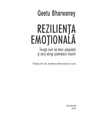 Rezilienţa emoţională
