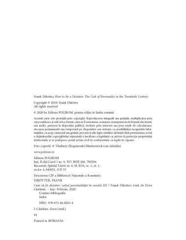 Cum să fii dictator