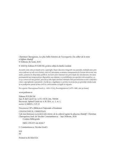 Cele mai faimoase escrocherii din...