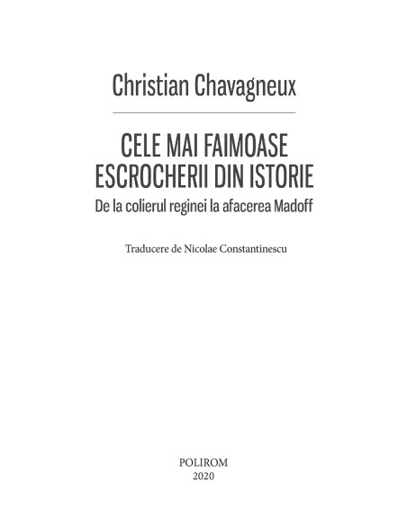 Cele mai faimoase escrocherii din istorie