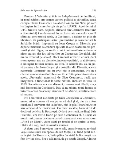 Fake news în Epoca de Aur