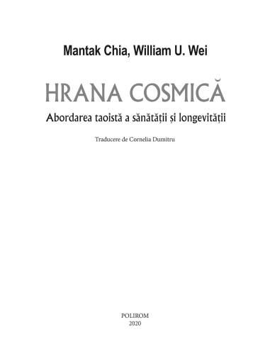 Hrana cosmică Hrana cosmică
