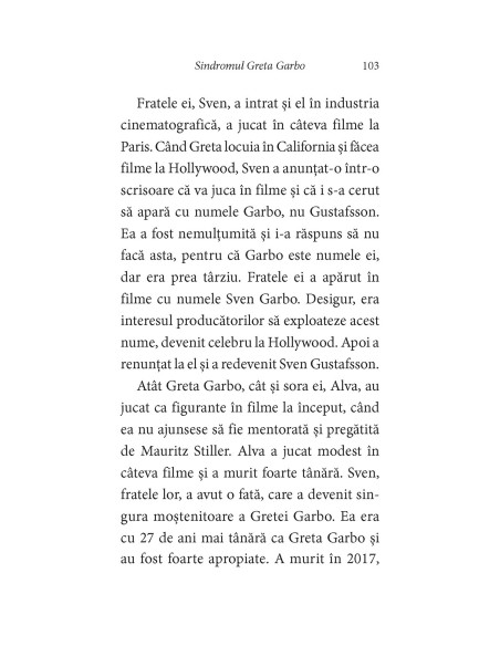 Sindromul Greta Garbo