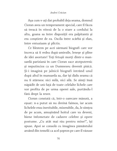 Cioran. Ultimul om liber