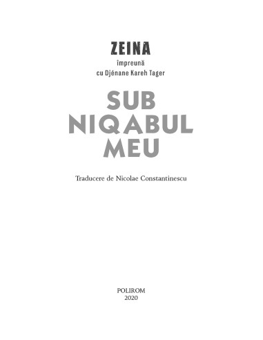 Sub niqabul meu Sub niqabul meu