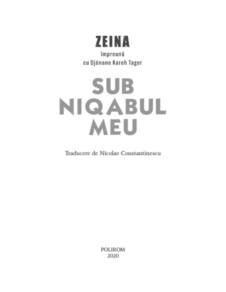 Sub niqabul meu