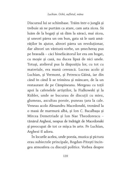 Luchian. Ochii, sufletul, mâna