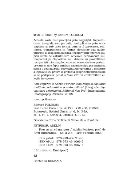 Ţara cu un singur gras