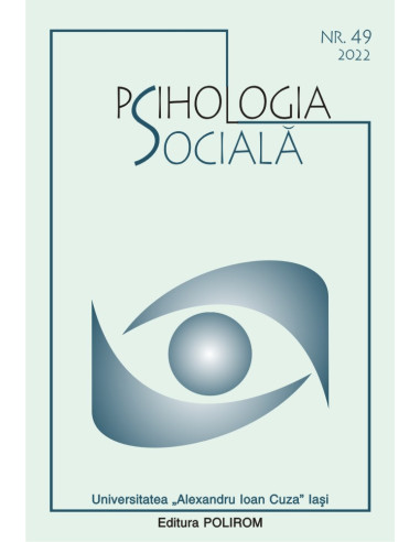 Psihologia socială. Buletinul Laboratorului Psihologia câmpului social 49 (I)/2022
