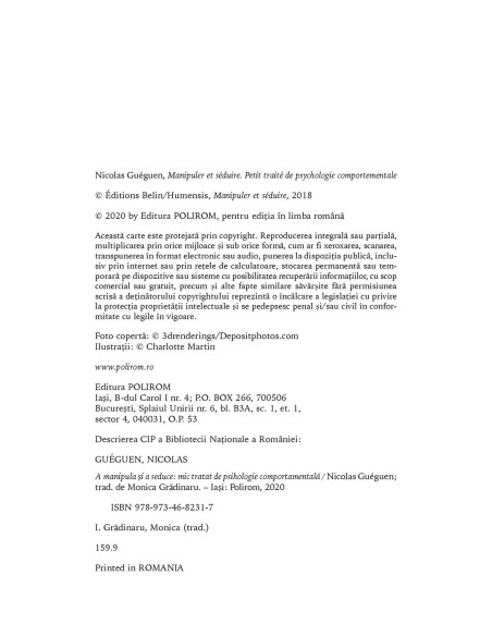 A manipula şi a seduce