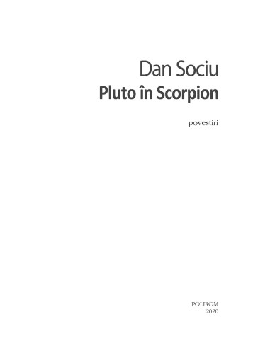 Pluto în Scorpion