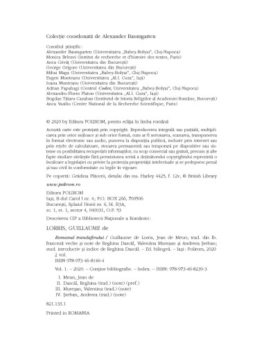 Romanul trandafirului. Vol. I + II Romanul trandafirului. Vol. I + II