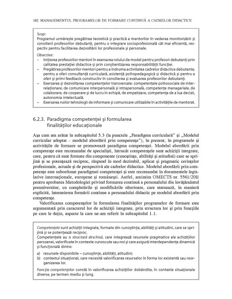Managementul programelor de formare continuă a cadrelor didactice. Ghid practic