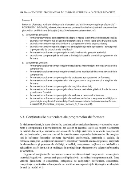 Managementul programelor de formare continuă a cadrelor didactice. Ghid practic