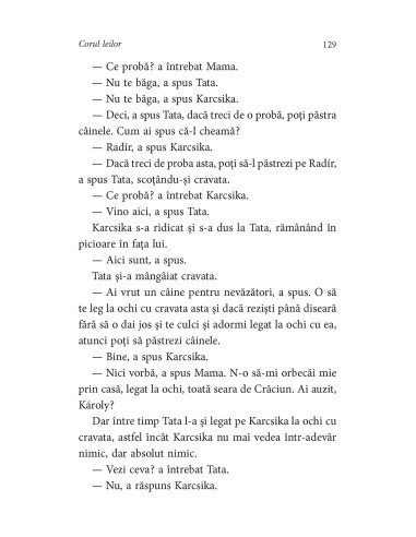 Corul leilor Corul leilor