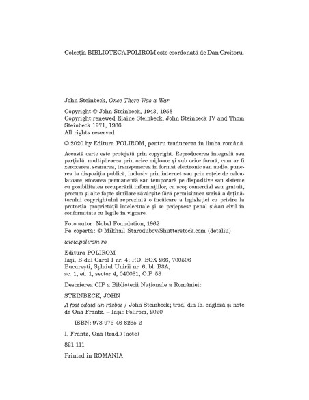 A fost odată un război