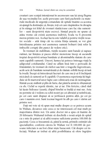 Wuhan. Jurnal dintr-un oraș în carantină