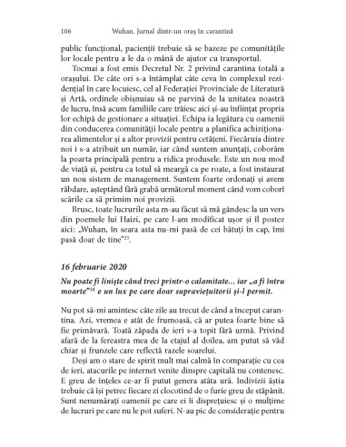 Wuhan. Jurnal dintr-un oraș în carantină