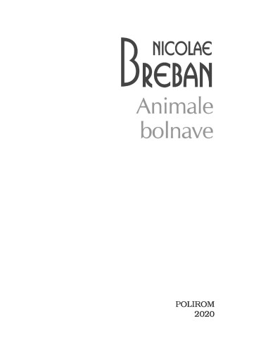 Animale bolnave