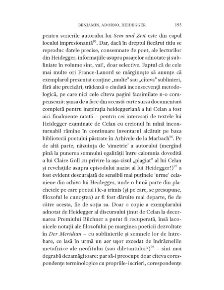 „nu vrea/cicatrice”. Studii despre Paul Celan la împlinirea a 100 de ani de la naşterea poetului