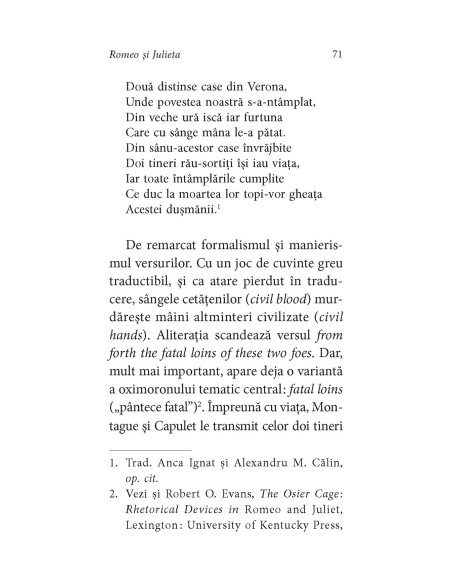 Shakespeare interpretat de Adrian Papahagi. Sonete * Romeo şi Julieta