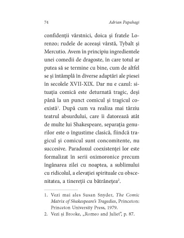 Shakespeare interpretat de Adrian...