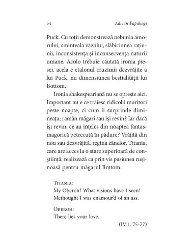 Shakespeare interpretat de Adrian...