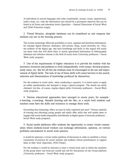 Revista de asistenţă socială. Nr. 3/2020