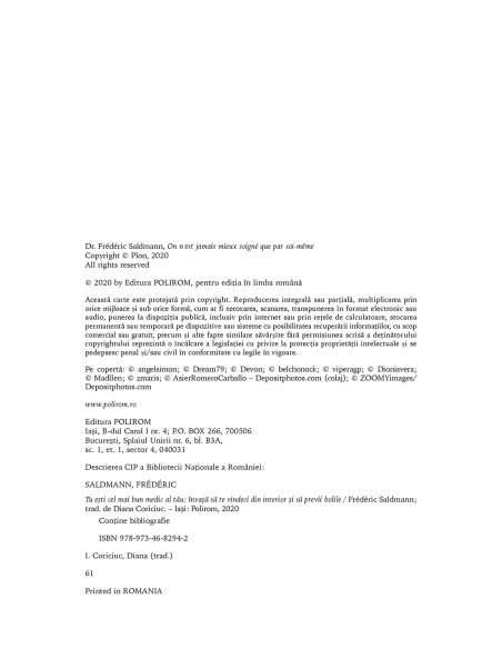 Tu eşti cel mai bun medic al tău