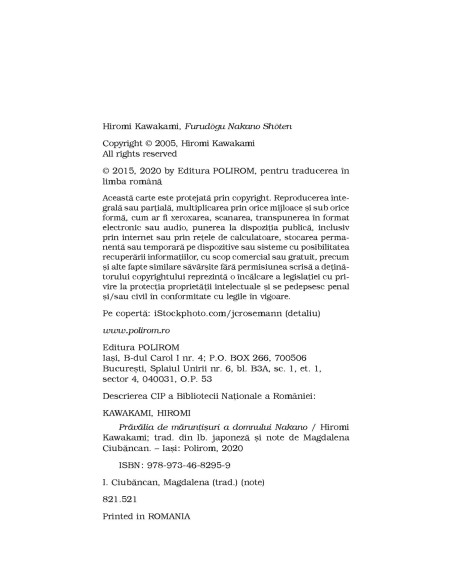 Prăvălia de mărunţişuri a domnului Nakano