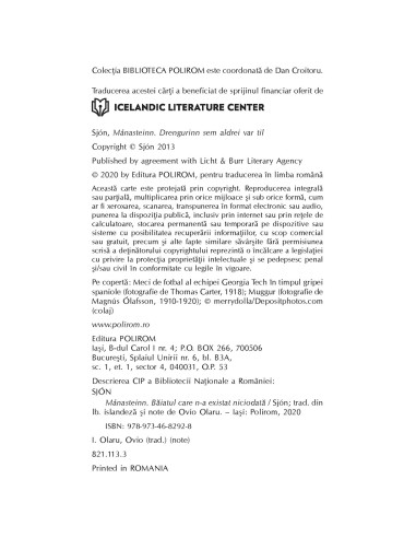 Mánasteinn. Băiatul care n-a existat...