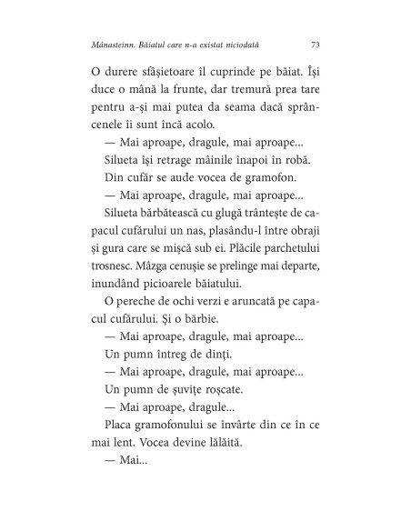 Mánasteinn. Băiatul care n-a existat niciodată